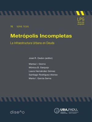 cover image of Metrópolis incompletas